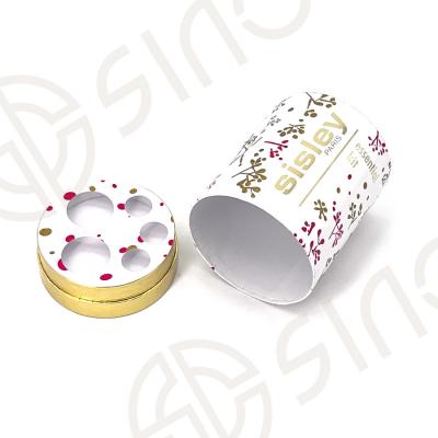 Round paper box with lid